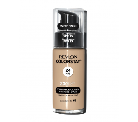 Colorstay Combination Oily Base De Maquillaje Matte 24 Hrs Spf 15