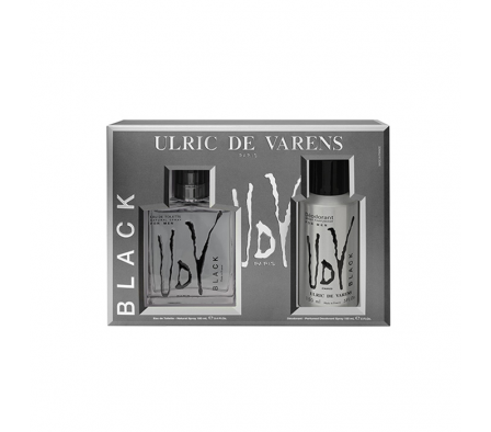 Udv Black For Men Eau De Toilette Estuche