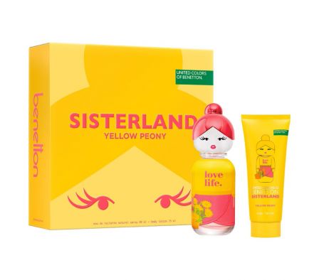 Sisterland Yellow Peony Eau De Toilette Estuche