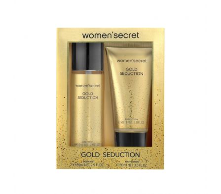 Gold Seduction  Body Mist & Body Lotion Estuche